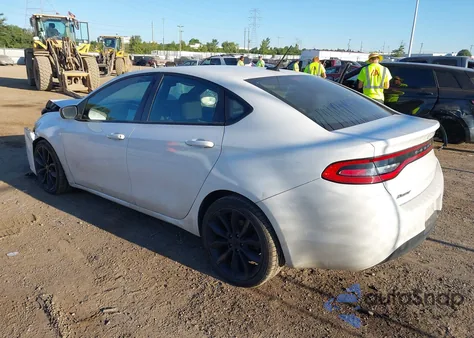 2016 Dodge Dart Sxt Sport Blacktop z USA, uszkodzony, nr VIN 1C3CDFFA9GD819357